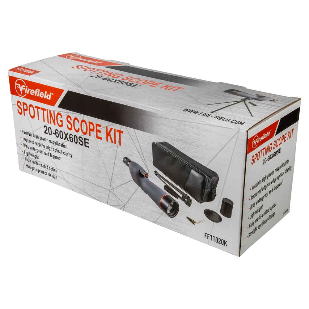 20-60x60SE Spotting Scope Kit - Grey