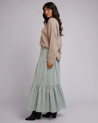 All About Eve Frankie Maxi Skirt - Sage
