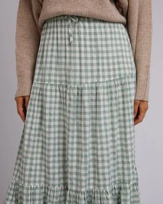 All About Eve Frankie Maxi Skirt - Sage