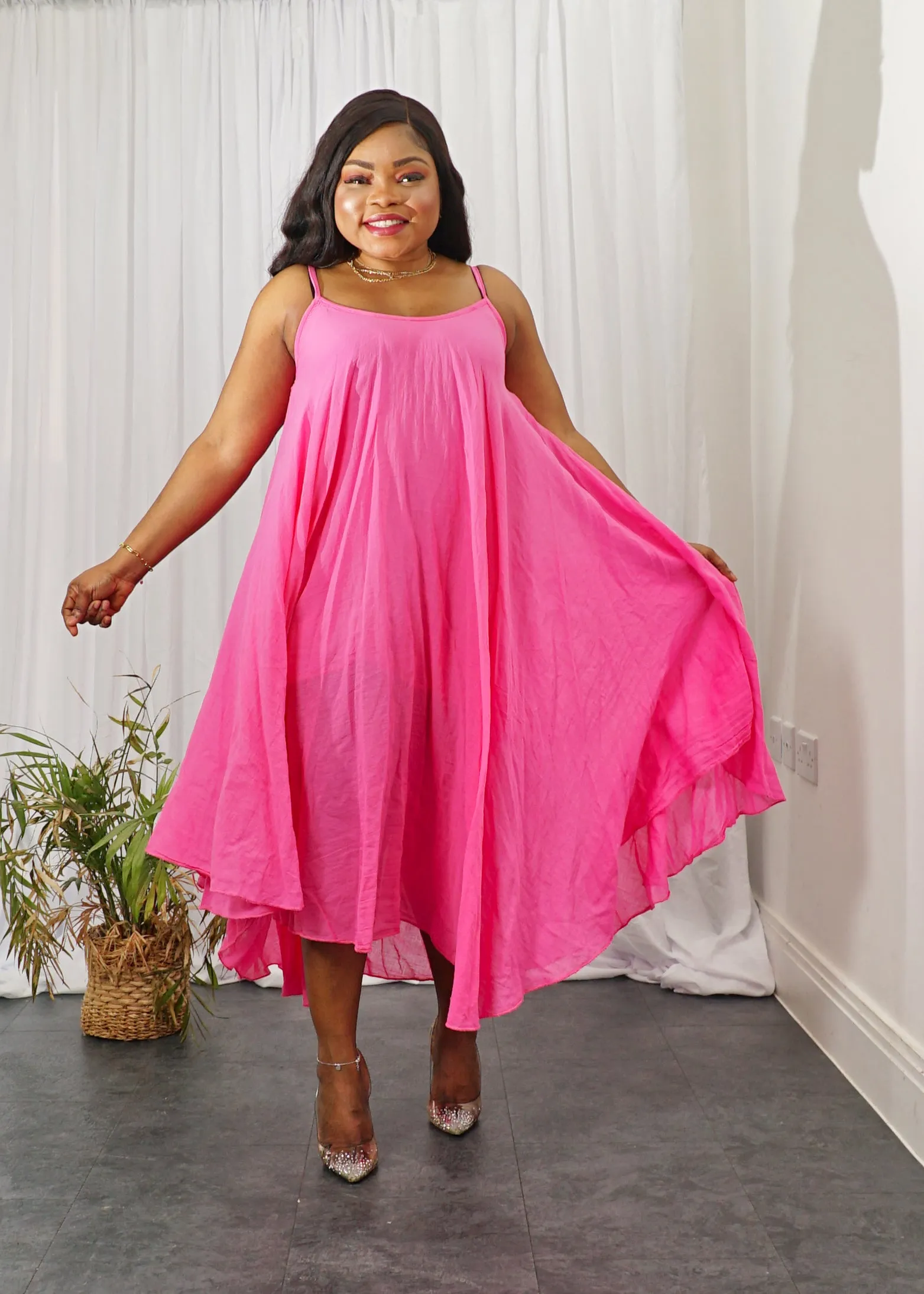 Ayana Two Piece Cami Dress Set