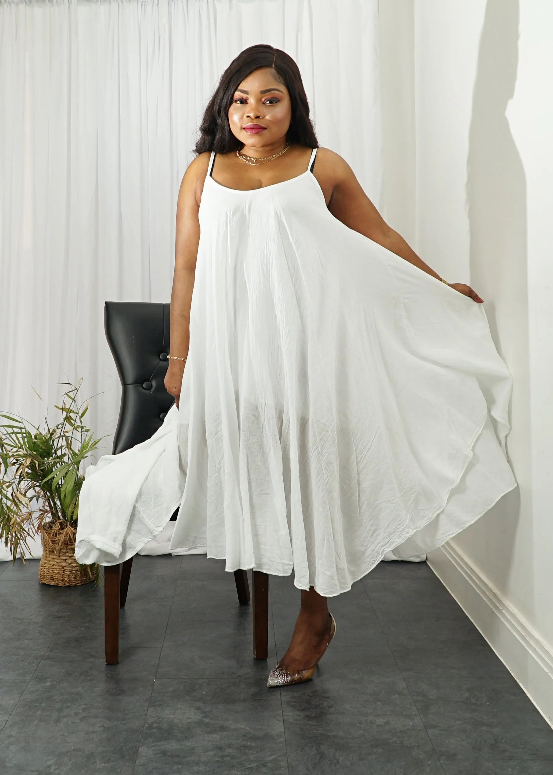 Ayana Two Piece Cami Dress Set