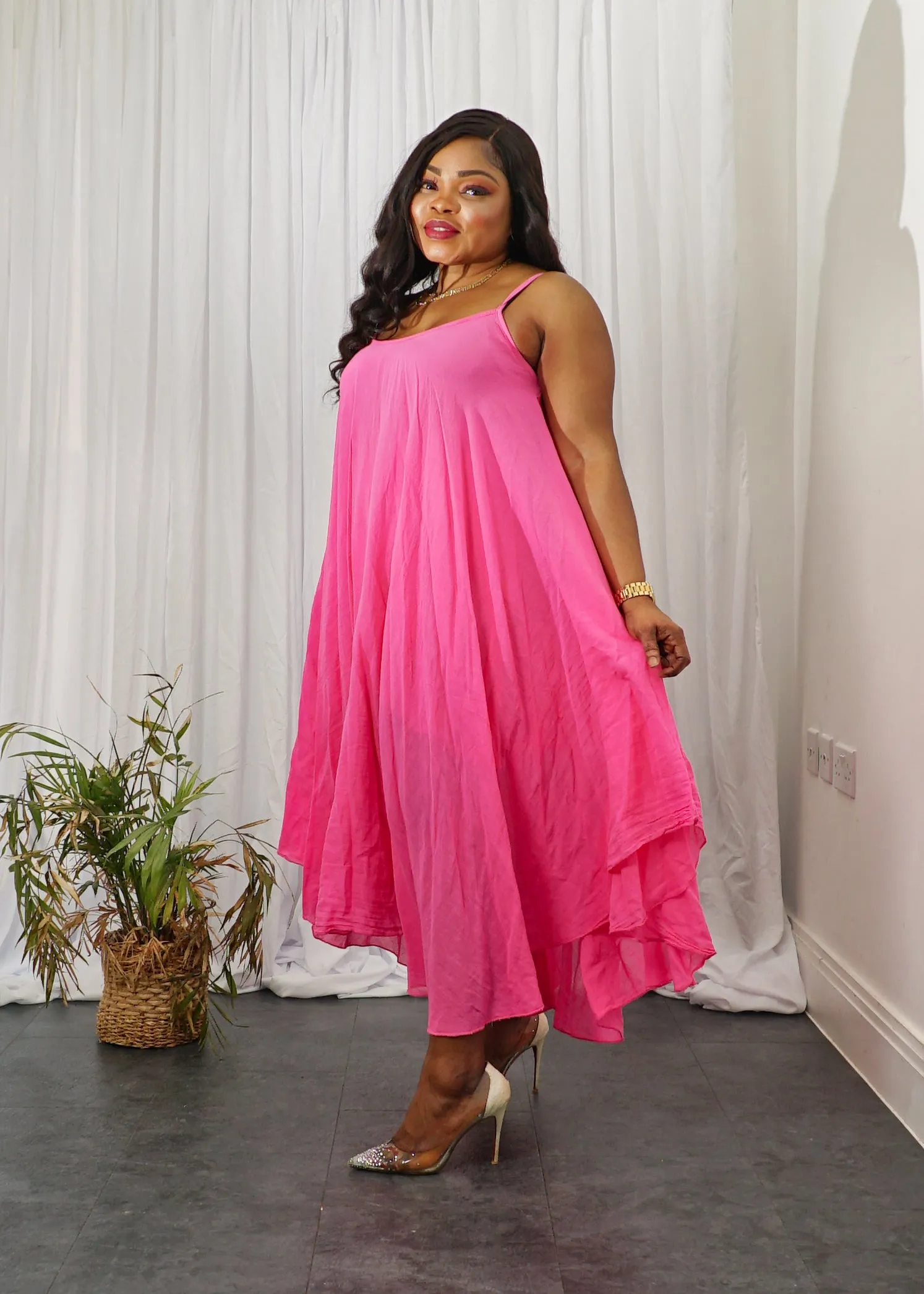 Ayana Two Piece Cami Dress Set