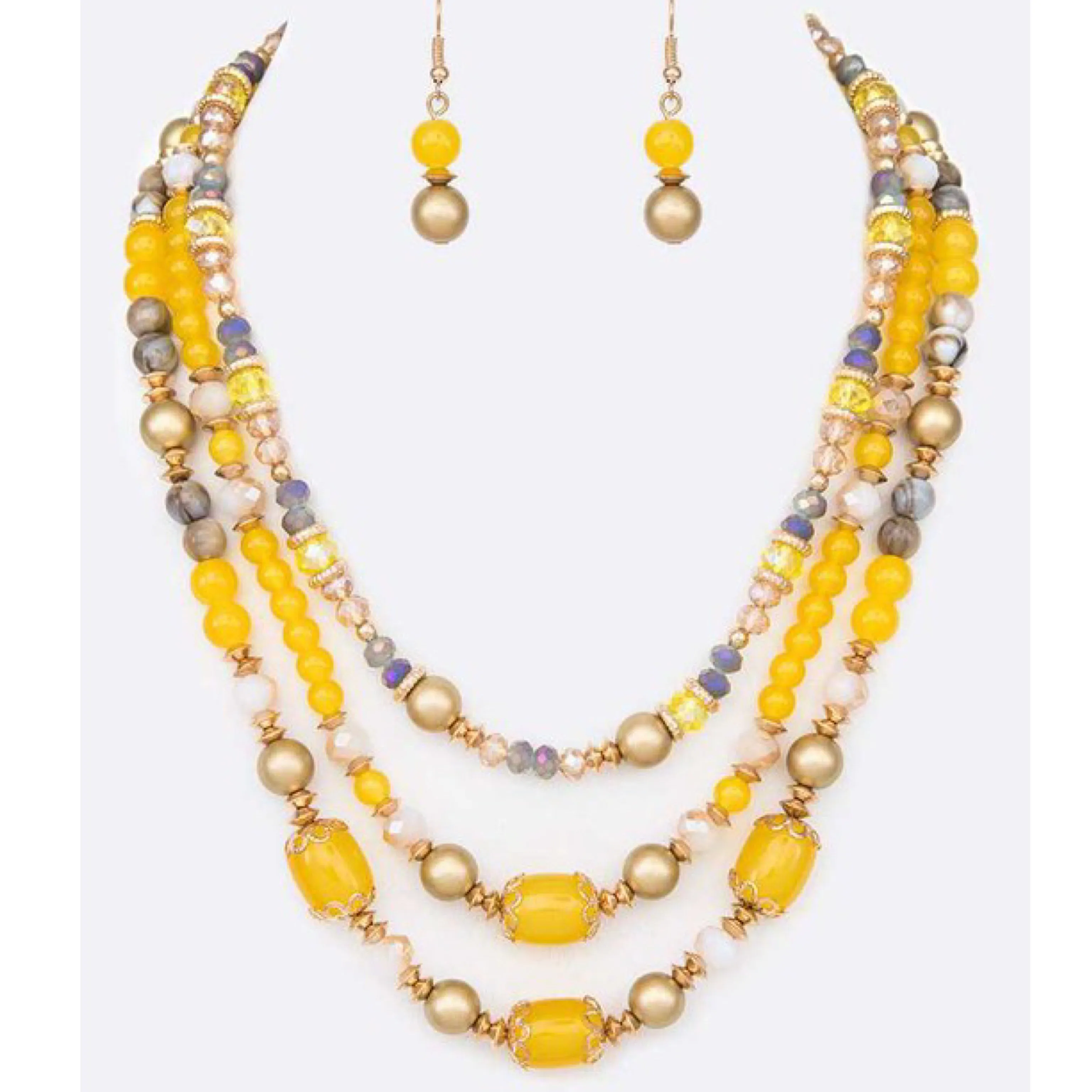 BEADS LAYER NECKLACE
