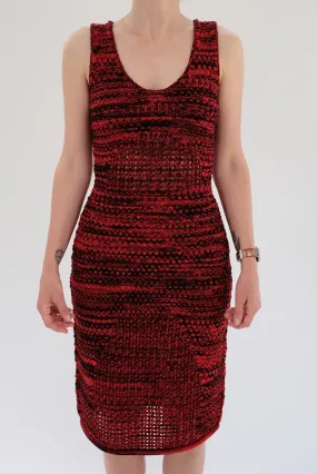 Beklina Haptic Tank Dress Roja