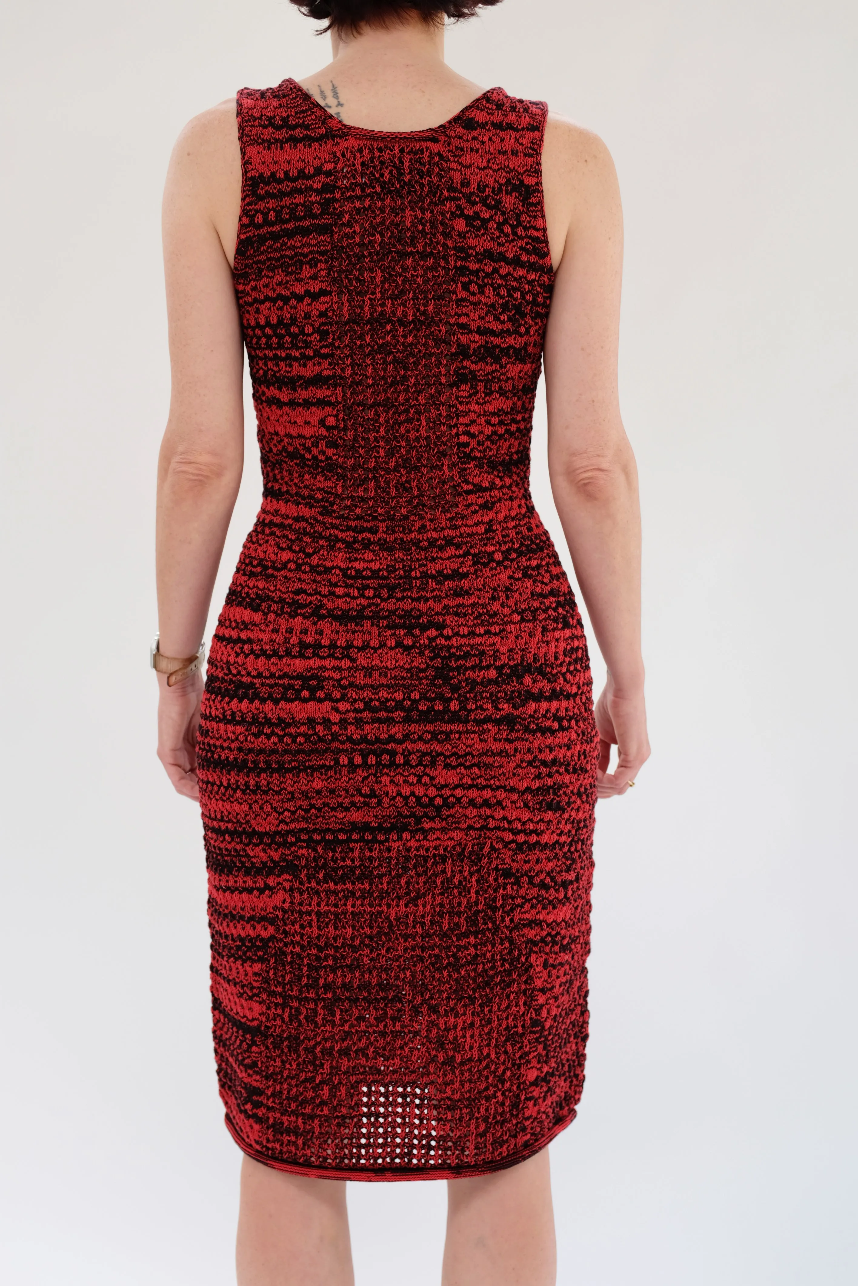 Beklina Haptic Tank Dress Roja