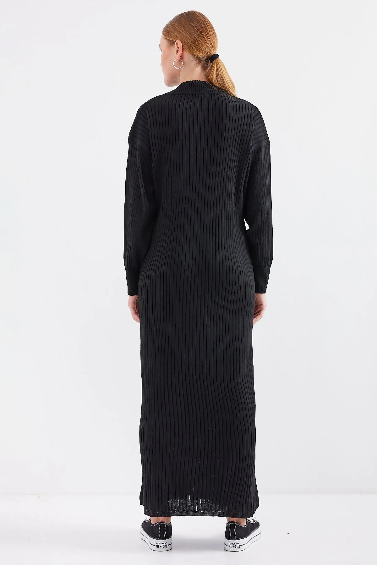 BGD Women Knit Dress - Black - Avondale