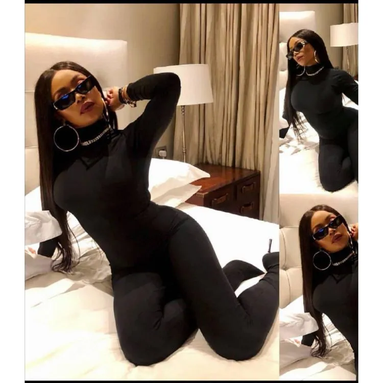 Black jumpsuit