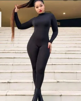 Black jumpsuit