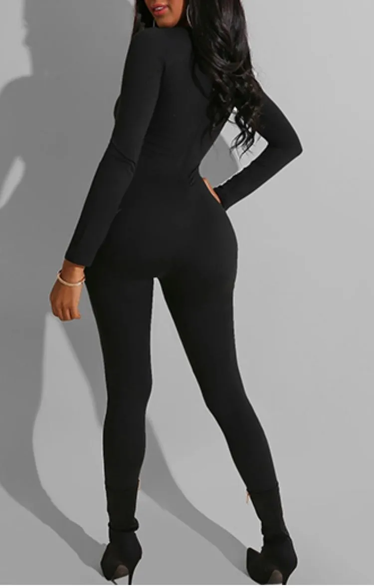Black jumpsuit