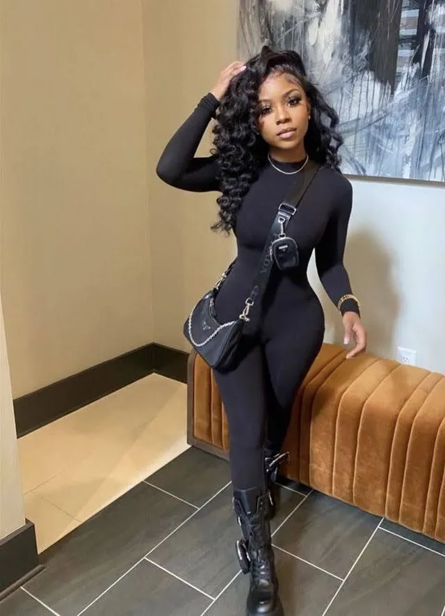 Black jumpsuit