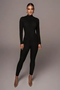 Black jumpsuit