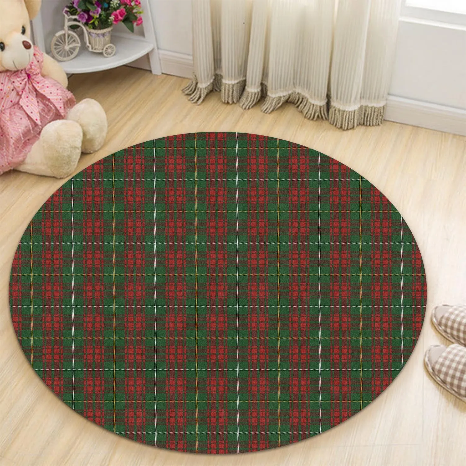 Bruce Hunting Tartan Round Rug