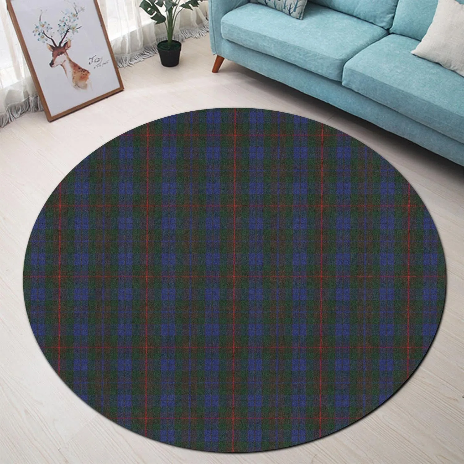 Buchanan Hunting Tartan Round Rug