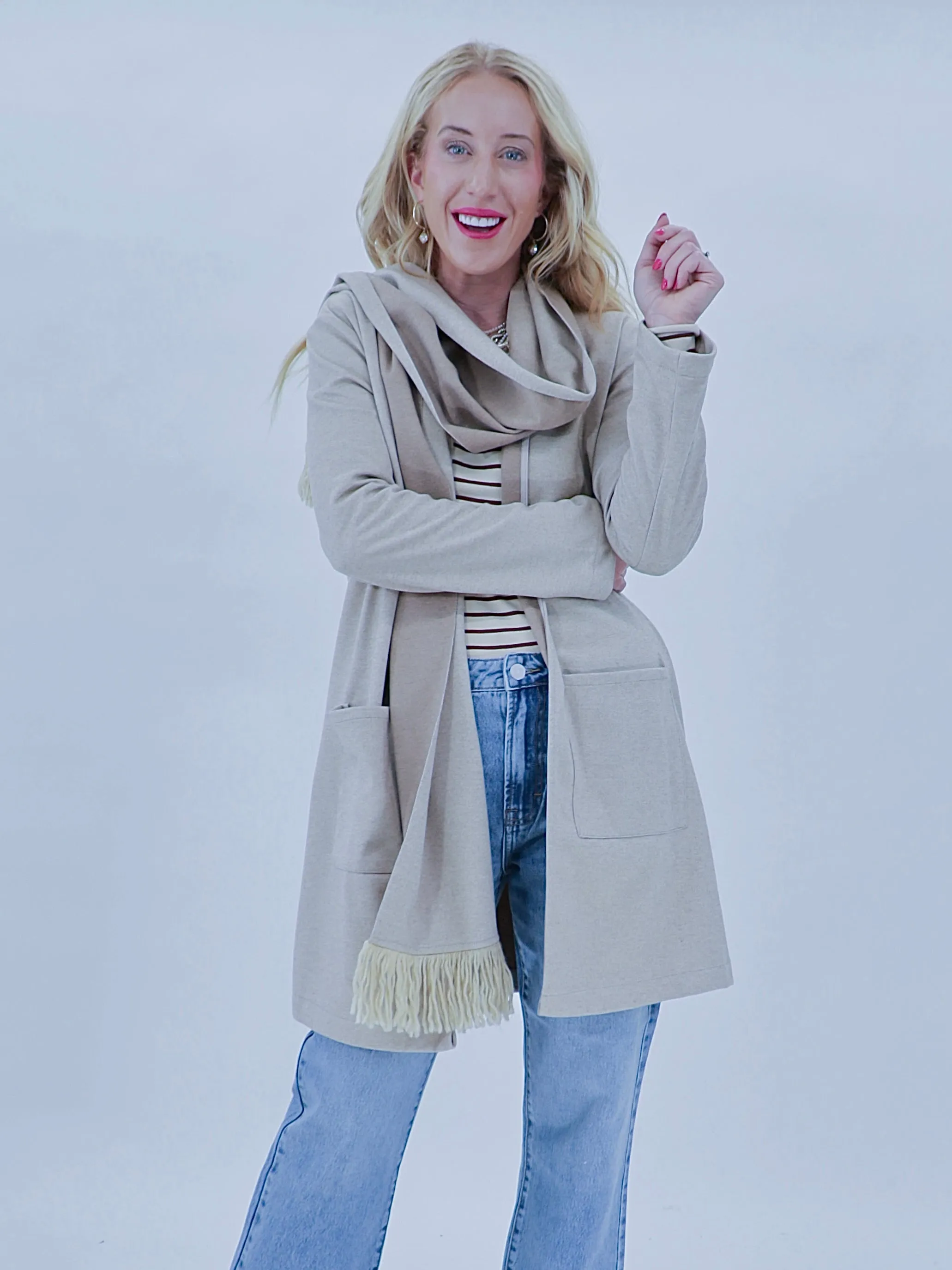 Campbell Scarf Jacket