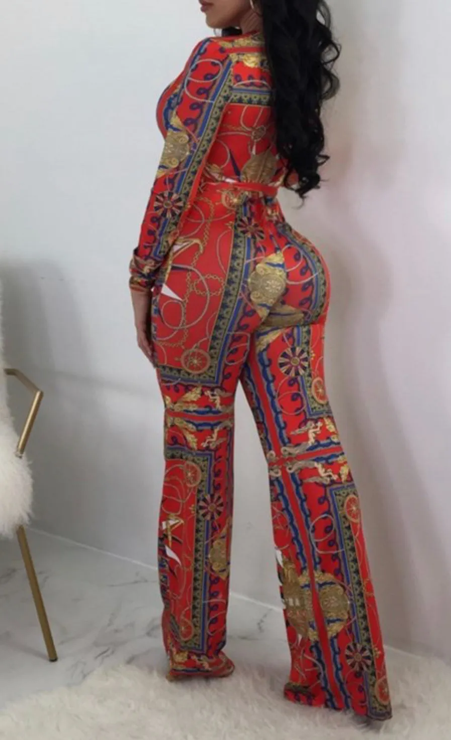 Chasity Chain Jumpsuit