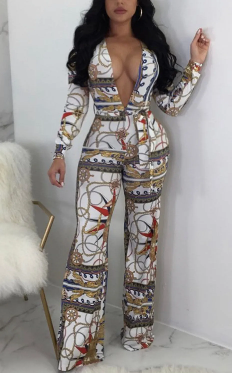 Chasity Chain Jumpsuit
