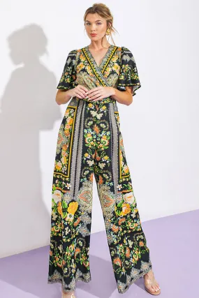 COASTAL BREEZE WOVEN JUMPSUIT