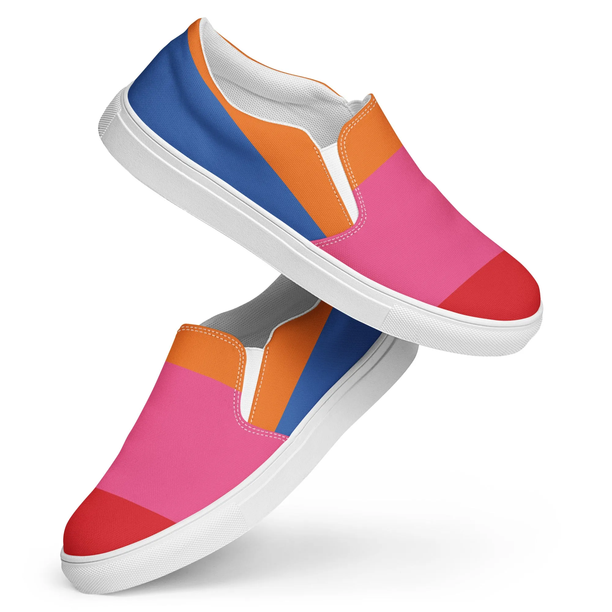 COLORFUL Women’s Slip-On Canvas Shoes (80's Flow)