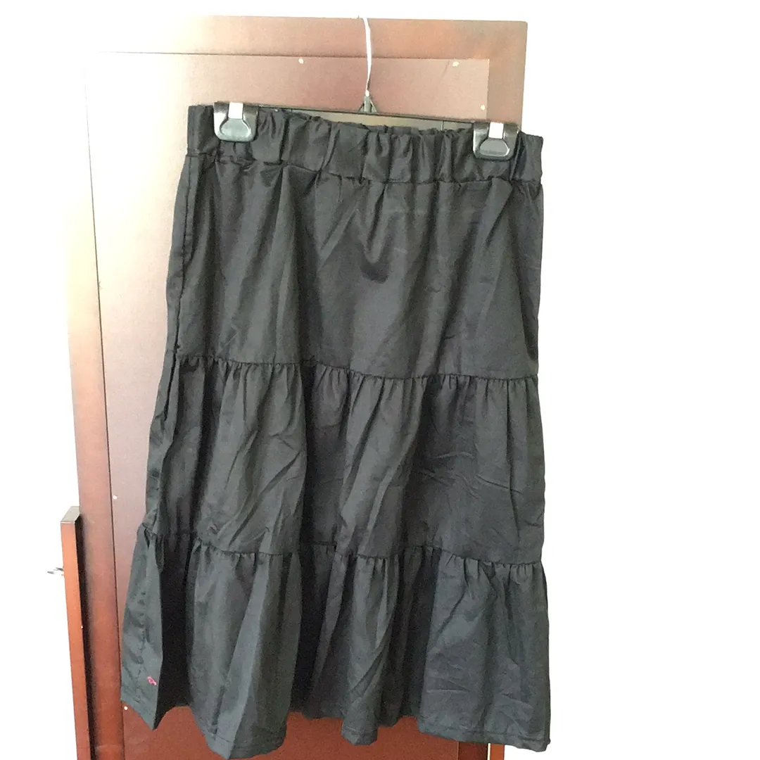 Cotton Tiered Skirt 072
