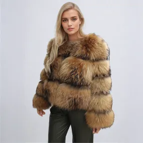 DACY | Stylish faux fur coat