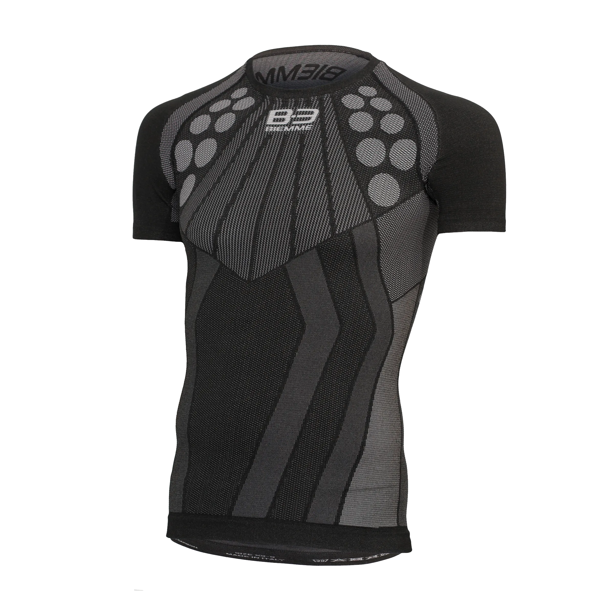 Dolomiti Short Sleeve Base Layer Black