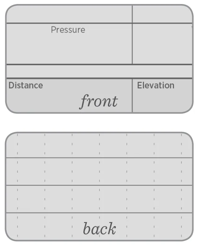 DOPE Logbook Top Spiral  4" x 6"