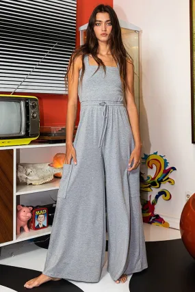Everyday Grey Jumpsuit