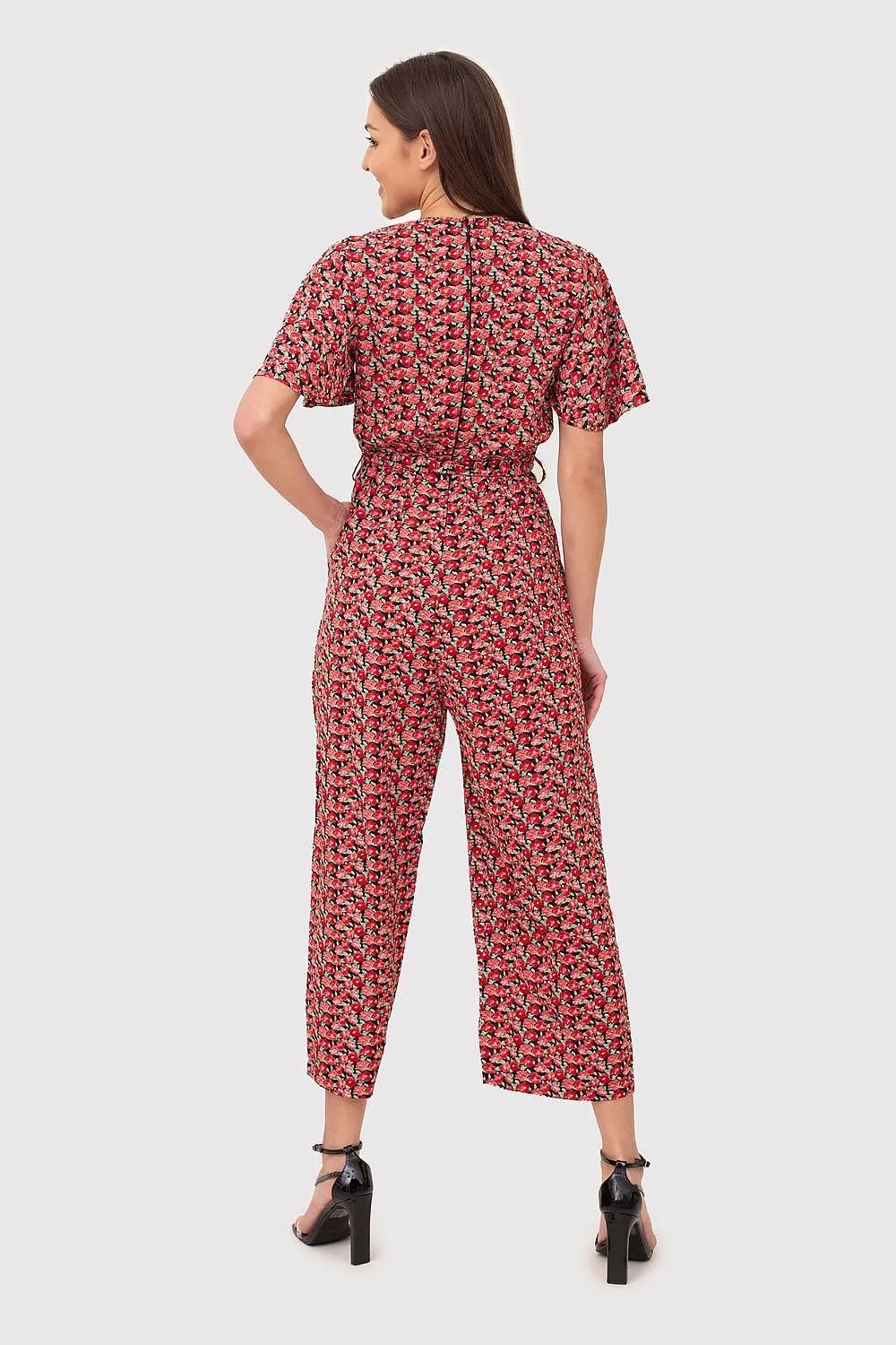 Flutter Petals Floral Jumpsuit