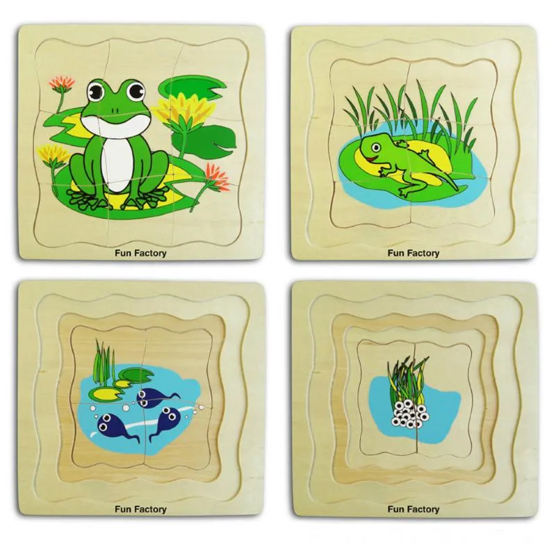 Frog Layer Puzzle