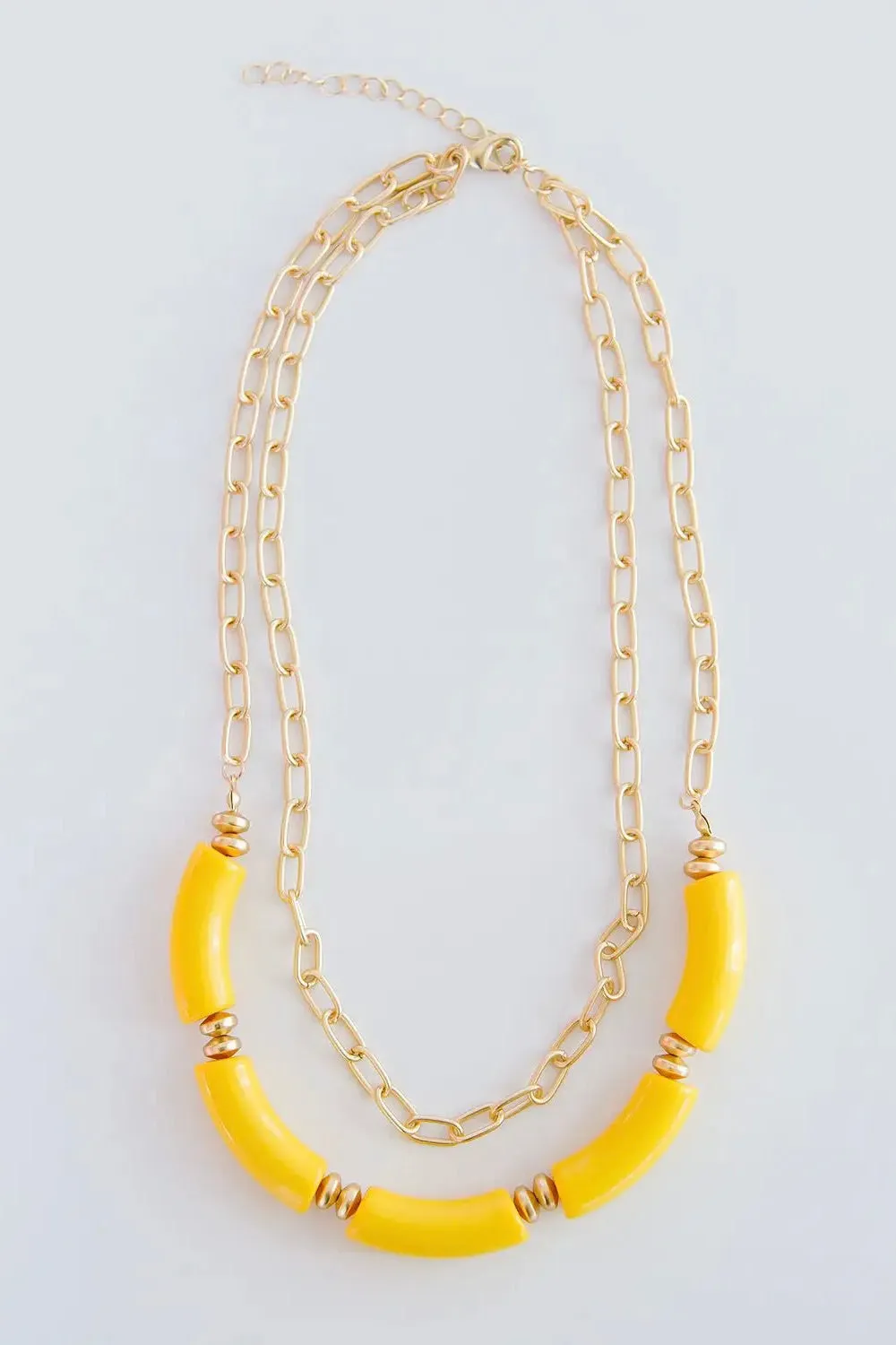 Holly Necklace - Yellow