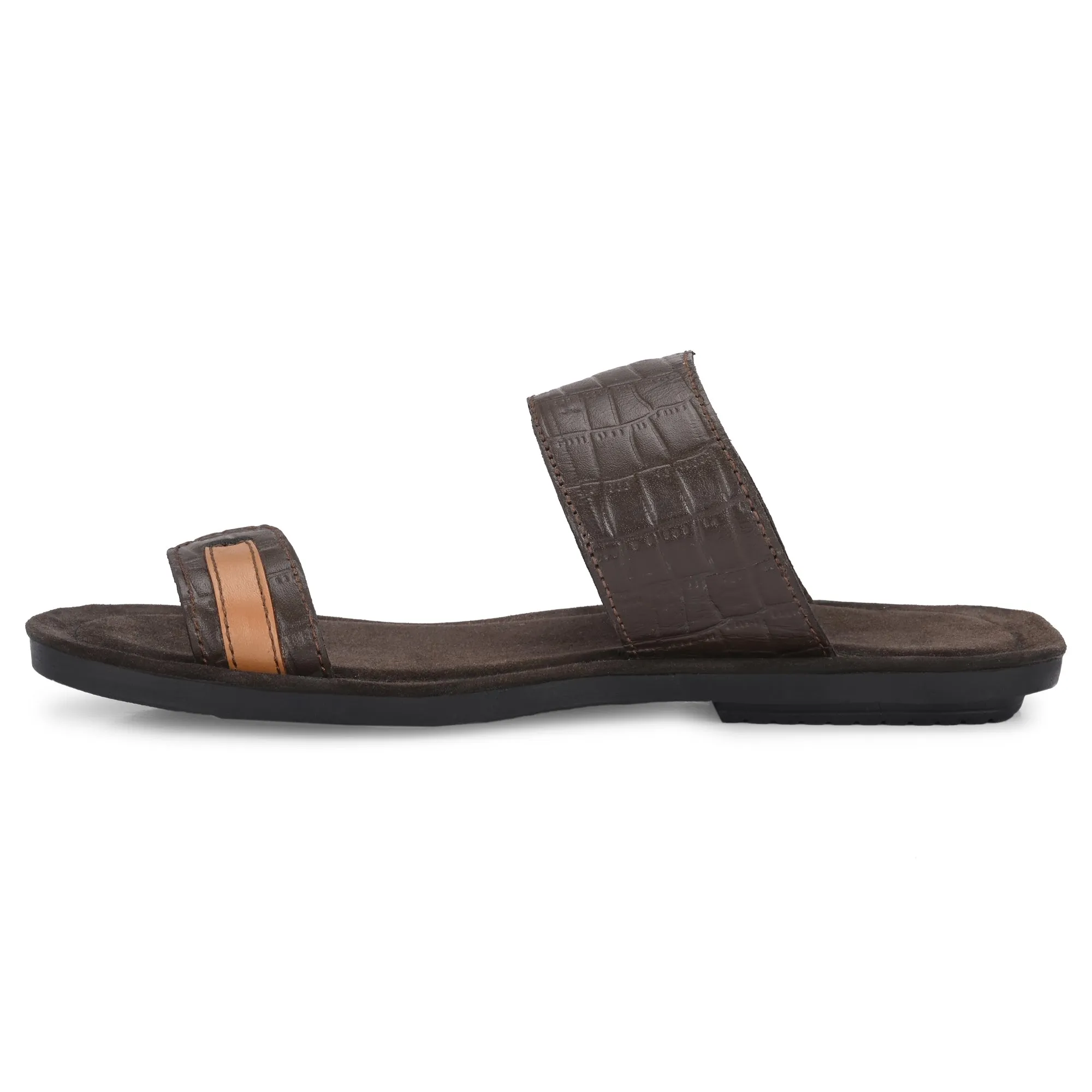 Iconic Genuine Premium Leather Slippers For Men's