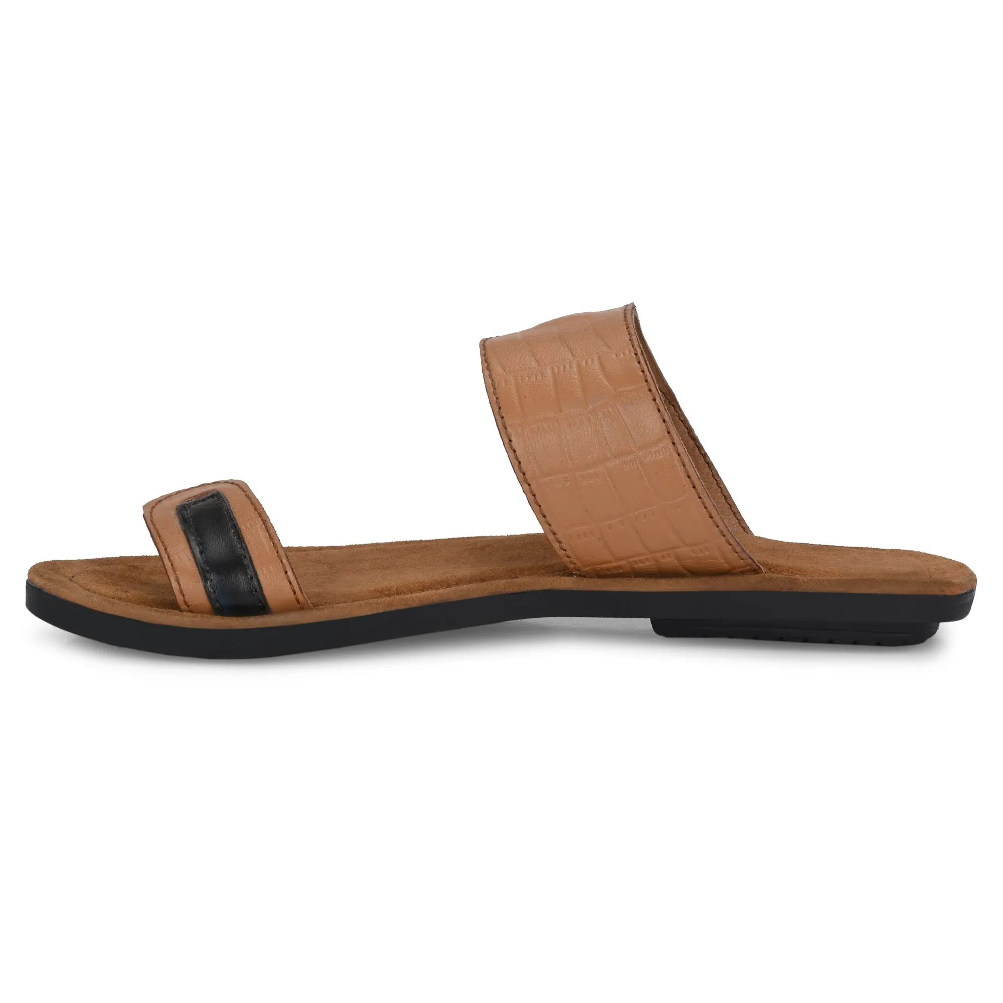 Iconic Genuine Premium Leather Slippers For Men's