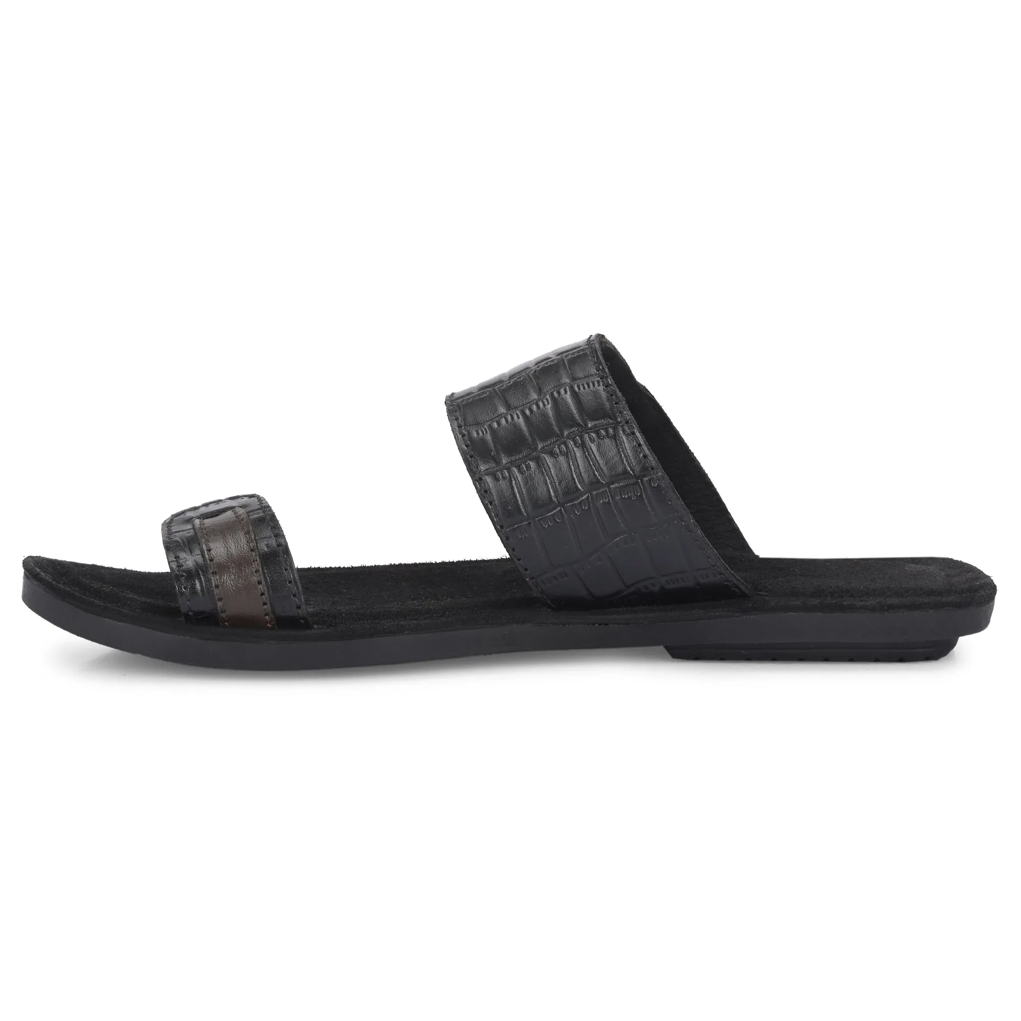 Iconic Genuine Premium Leather Slippers For Men's