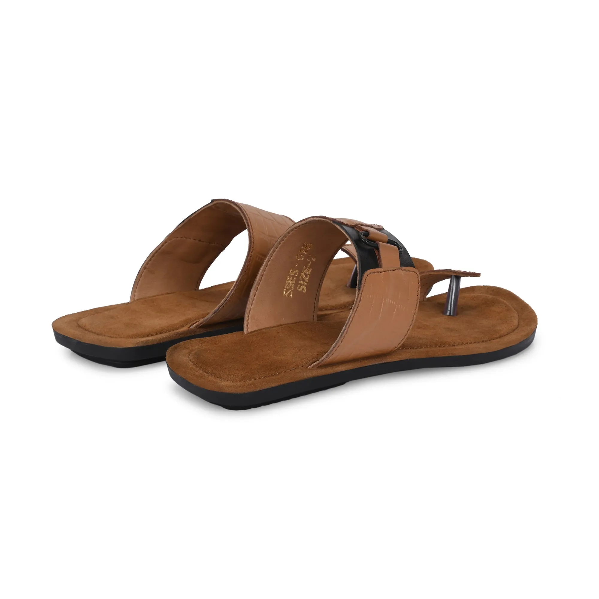 Iconic Genuine Premium Leather Slippers For Men's