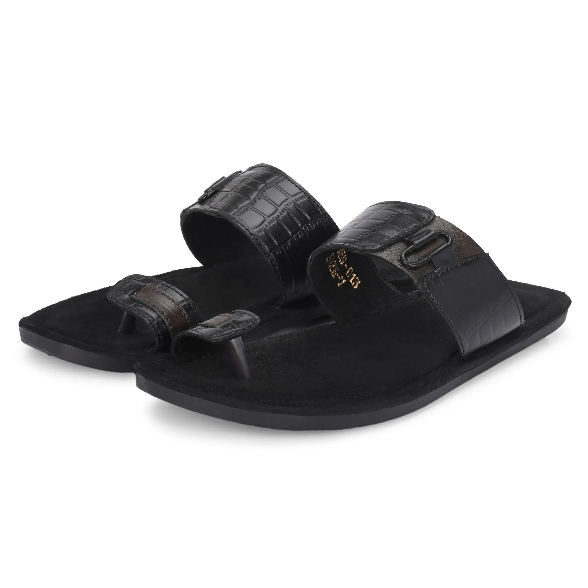 Iconic Genuine Premium Leather Slippers For Men's