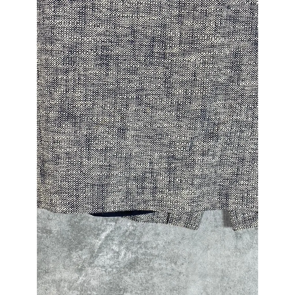 J.CREW Women's Gray Tweed Knee-Length Pencil Skirt SZ 0