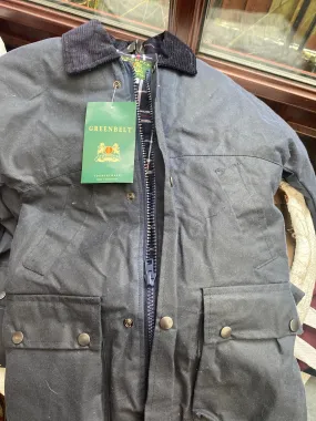 Kids Wax coats with hoods