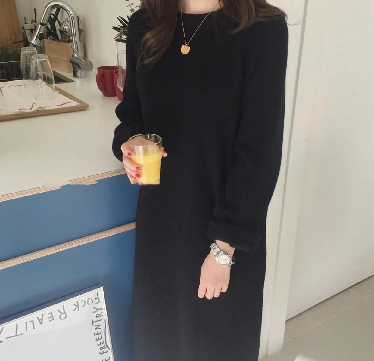Knit Dress Singta