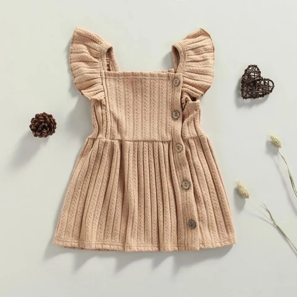 Knit Ruffles Dress