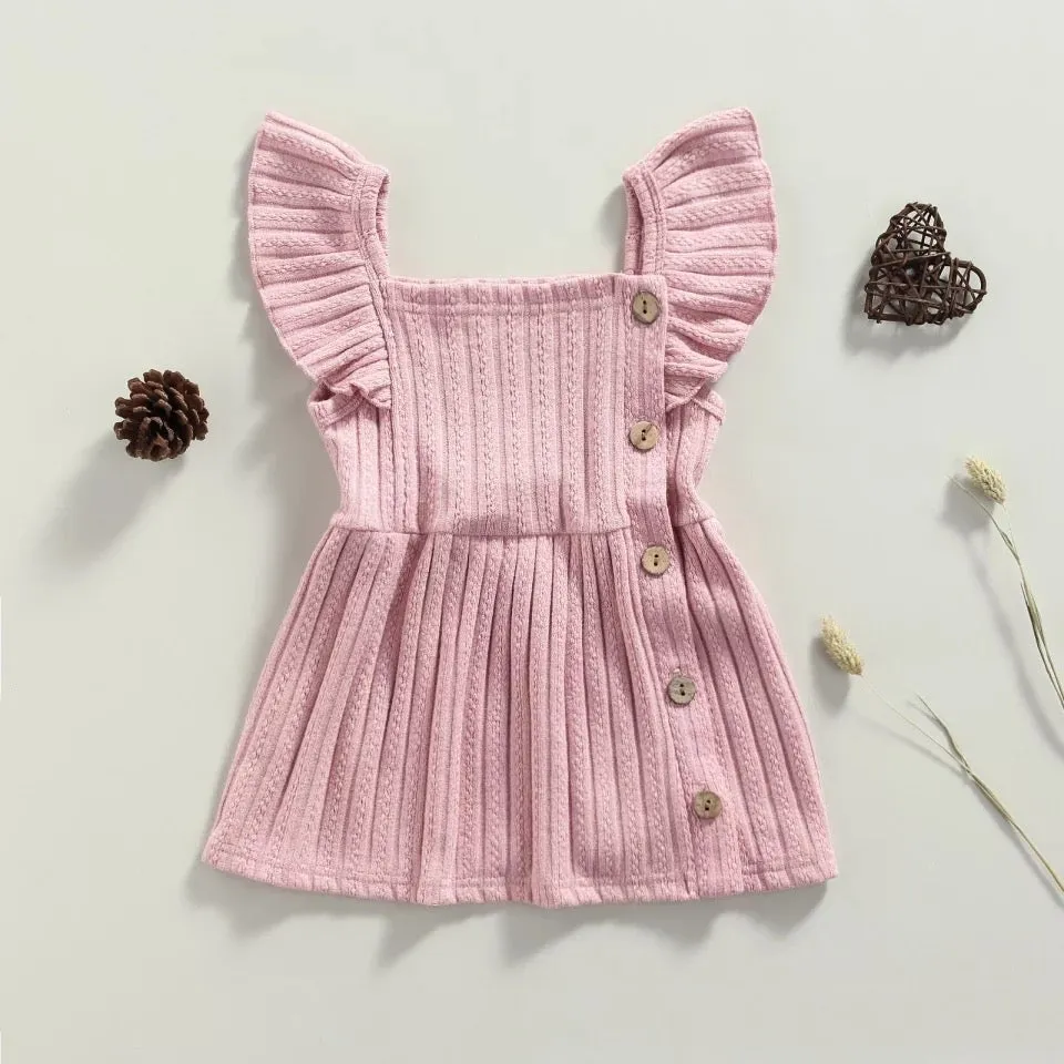 Knit Ruffles Dress