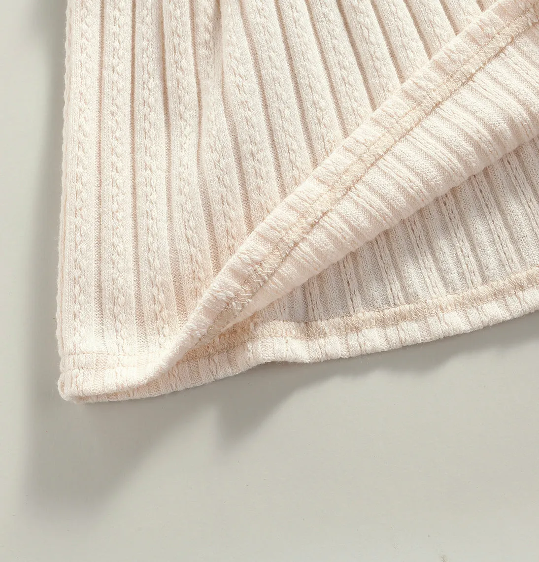 Knit Ruffles Dress