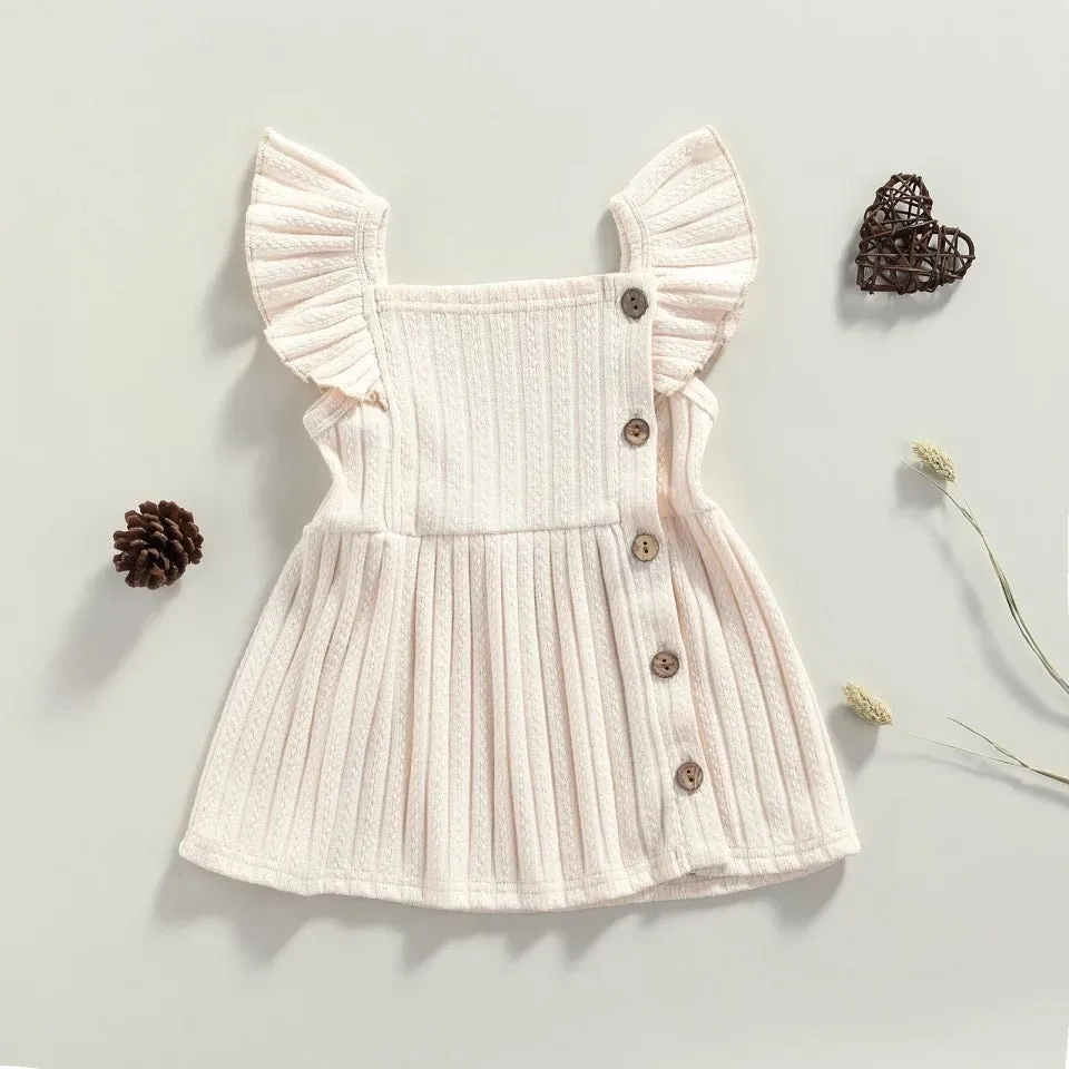Knit Ruffles Dress