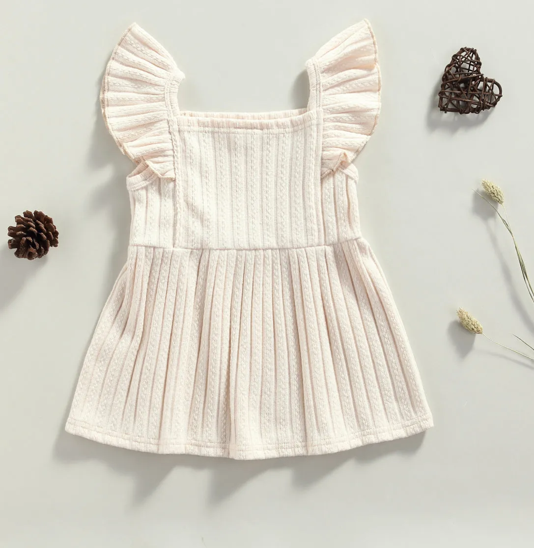 Knit Ruffles Dress