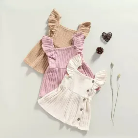Knit Ruffles Dress