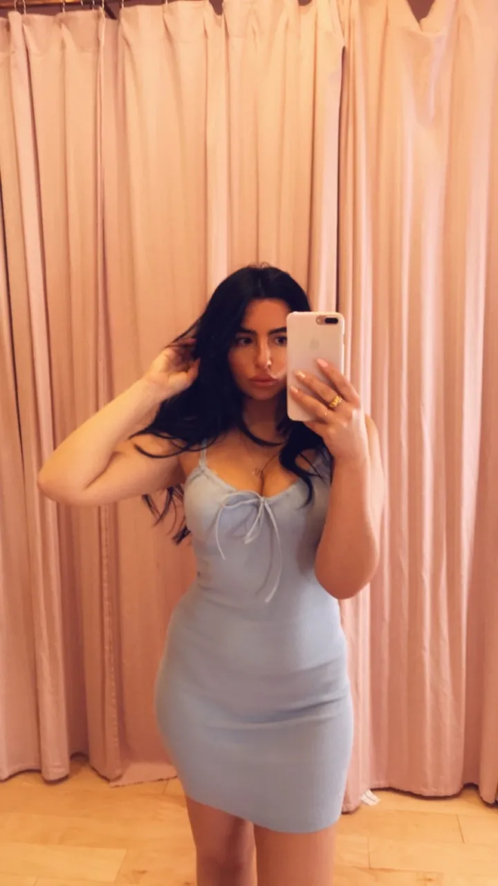 Knit Tie Mini Dress