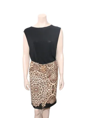 Leopard Pencil Skirt
