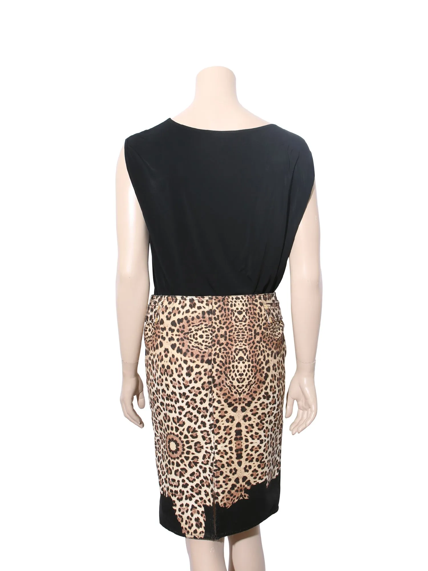 Leopard Pencil Skirt
