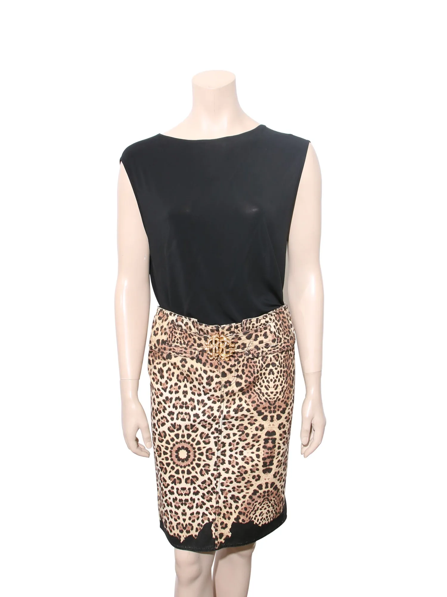 Leopard Pencil Skirt