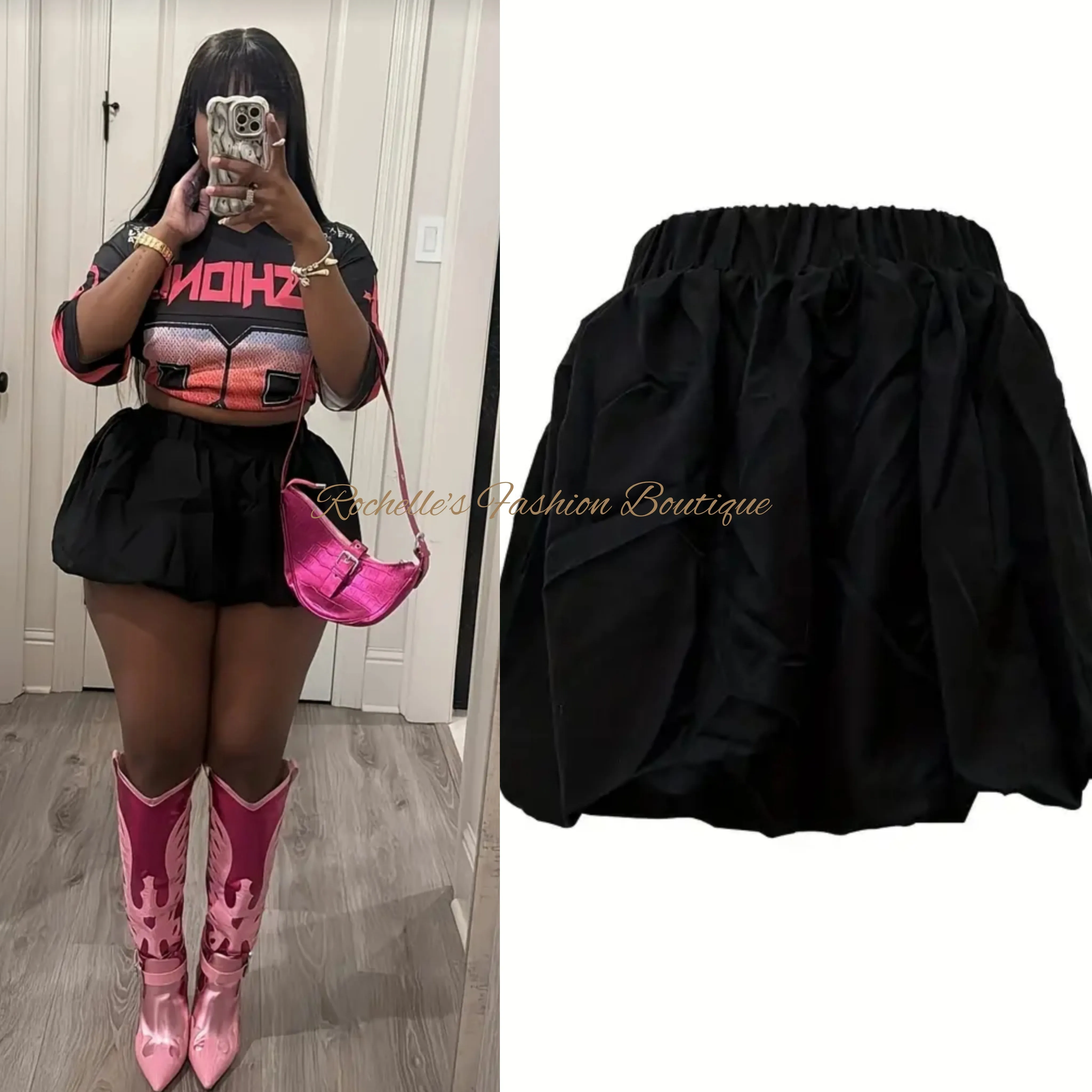 Lite Blue Bubble Skirt