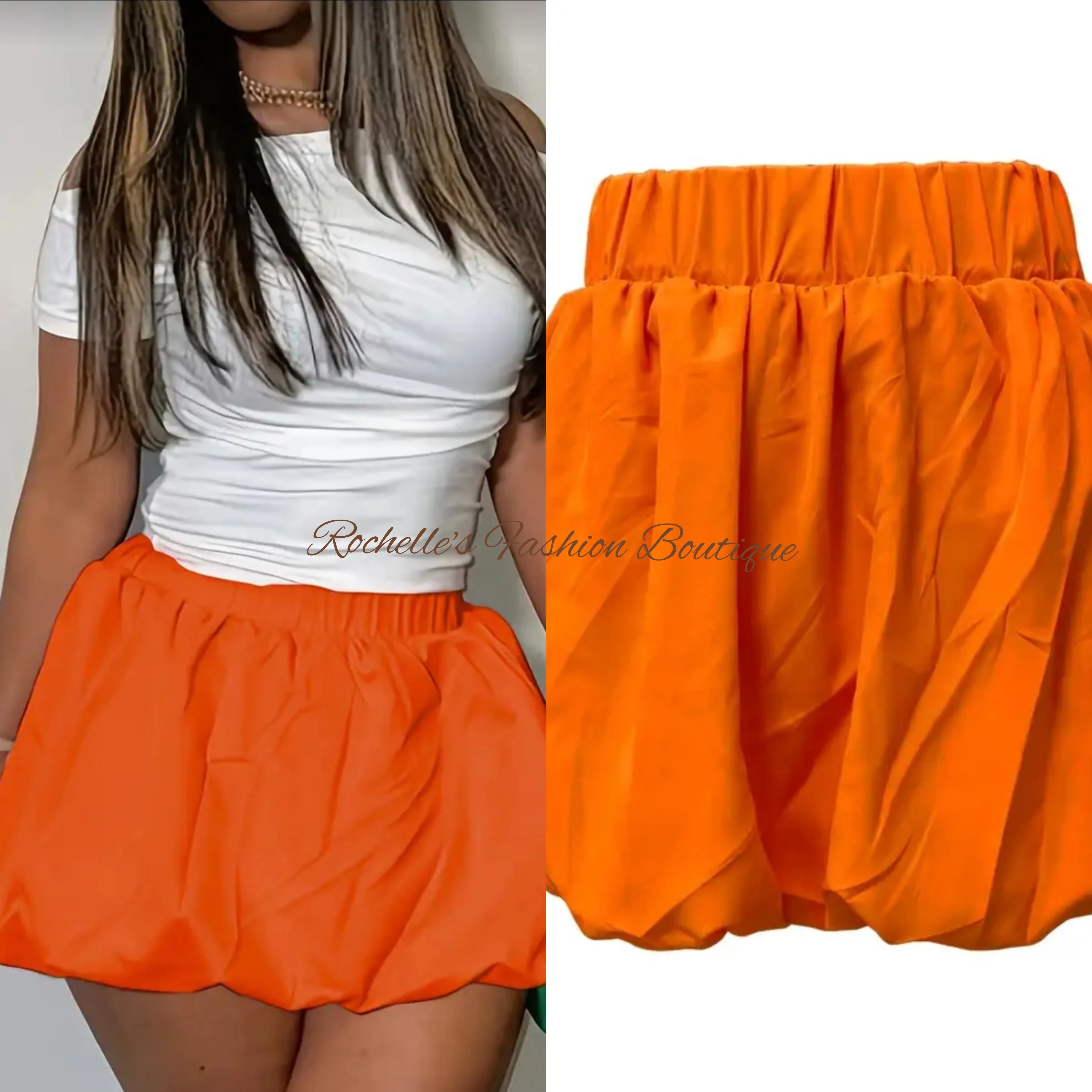 Lite Blue Bubble Skirt